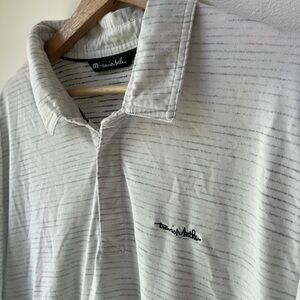 White Striped Men's Shirt